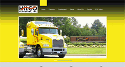 Desktop Screenshot of hilcotransport.com